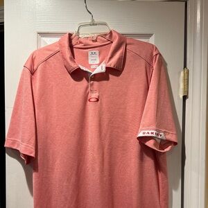 Oakley Men’s Polo Shirt - Coral